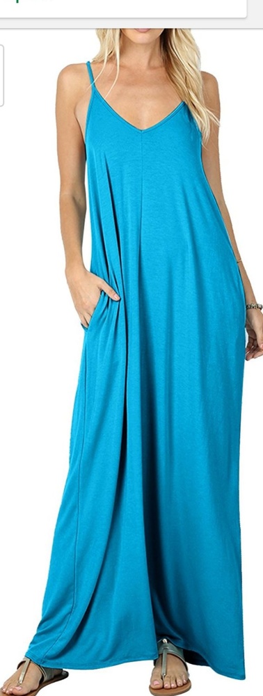 Beautiful strappy maxi dress